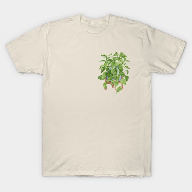 Pothos Marble Queen T-Shirt by gronly